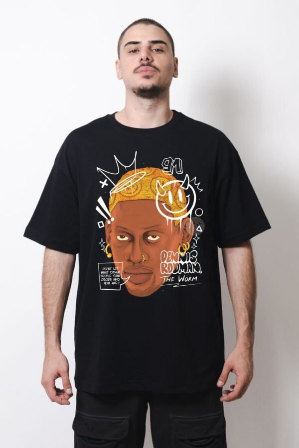 Casual Street Vibe Black Tees - Image 3