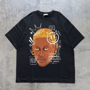Casual Street Vibe Black Tees