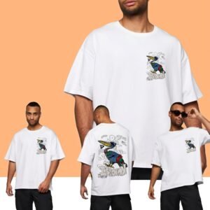 Island Duck vintage white tshirt